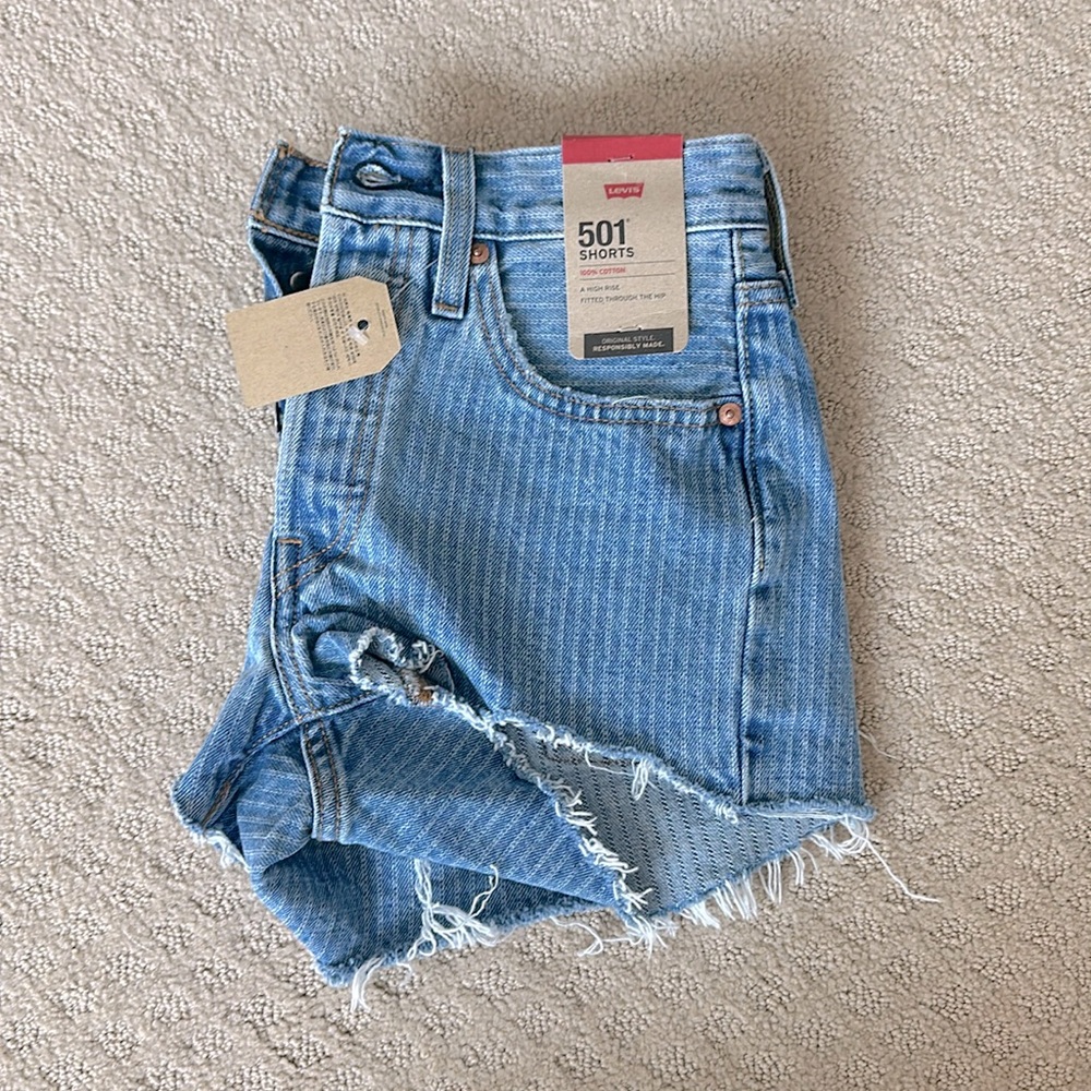 Levi 501 High Rise Shorts